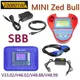 Mini Zed Bull Top Professional Silca SBB V33.02 Auto Key Programmer Multi-langage Eyelb Car Key