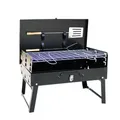 Grill à Charbon de Bois Portable Poêle Antiarina pour Barbecue Four Chauffant Pliable pour