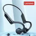 Lenovo X4 Cuffie Bluetooth a conduzione ossea Auricolari sportivi Cuffie wireless impermeabili con microfono Gancio per l'orecchio TWS Bass Hifi Stereo