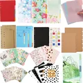 2 pacchi Top Side Planner Journal divisori A5 A6 A7 B5 A4 Black Kraft White Index Separator Paper