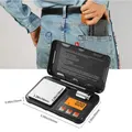 Mini bilancia digitale 200g/0.01g 50g/0.001g bilancia elettronica tascabile ad alta precisione bilancia per bilancia per gioielli