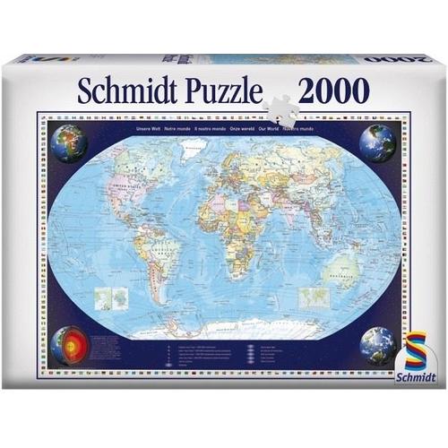 Schmidt 57041 - Unsere Welt, Puzzle 2000 Teile - Schmidt Spiele