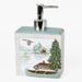 SKL Home Lake House Soap/Lotion Dispenser - Teal - 7.08x2.35x4.54
