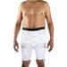 Catheter Leg Bag Underwear - Leg Bag Holder For Men & Women| Medicare Approved -Compatible With Foley Nephrostomy Suprapubic & Biliary Holds (2) 600Ml Leg Bags| White | Small