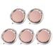 Double-sided Makeup Mirror 5Pcs Foldable Makeup Mirrors Creative Antique Mirrors Small Double-sided Mirrors