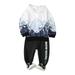 OLLUISNEO Toddler Baby Boys Clothes Long Sleeve Pullover Hoodie Top + Long Pants Set Baby Boys Fall Winter Outfit Set 4-5 Years