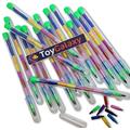 Toy Galaxy Swap Point Crayons Colourful DIY Stacker Pencil for Children Kids (Pack of 24)