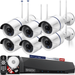 ã€Š36 Infrared LED 100ft Super Night Visionã€‹ Dual Antennas Wireless Security Camera System Outdoor CCTV Cameras DVR Security System Wireless Home Wi-Fi Video Surveillance NVR Kits