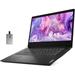 Lenovo Ideapad 3 14 HD Laptop Intel Pentium Gold 6405U Processor 12GB RAM 512GB PCIe SSD Intel UHD Graphics Speakers Webcam WiFi Bluetooth Win 10 S Black with Hotface 32GB USB Card