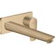 Talis e Single lever basin mixer for concealed installation with spout 22.5 cm with frew flow waste, brushed bronze (71734140) - Hansgrohe