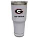 The Memory Company White Georgia Bulldogs Personalized 30oz. Stainless Steel Bluetooth Tumbler