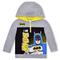 Preschool Gray Batman Graphic Quarter-Zip Hoodie