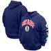 Men's New Era Blue Brooklyn Nets Big & Tall 2023/24 City Edition Pullover Hoodie