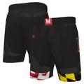 Men's Under Armour Black Maryland Terrapins Replica Basketball Shorts