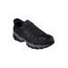 Wide Width Men's Skechers® Afterburn Slip Ins by Skechers in Black (Size 10 W)