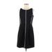 Apt. 9 Casual Dress: Black Print Dresses - Women's Size Medium