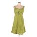 R&K Originals Casual Dress - Mini Sweetheart Sleeveless: Green Dresses - Women's Size 10