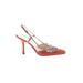 Imagine by Vince Camuto Heels: Orange Shoes - Women's Size 6 1/2
