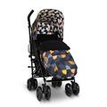 Cosatto Supa 3 Pushchair with Footmuff – Lightweight Stroller from Birth to 25Kg - Easy, Compact, Umbrella Fold, Large Shopping Basket, Carry Handle Footmuff, Debut