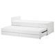 IKEA SLÄKT Bed Frame with underbed and Storage, 90x200 cm, White