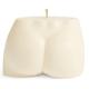 Bum Candle Small White (Smoky Sex | Musky, Intimate, Dreamy)