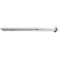 FOREVERBOLT FBLB142P25 Lag Screw, 1/4 in, 2 in, 18-8 Stainless Steel, NL-19(SM)