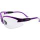 Birdz Eyewear Flamingo Women's Purple Safety Bifocal Glasses Clear Lens 2.0 Magnification
