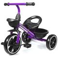 KRIDDO Kids Tricycles Age 24 Month to 5 Years, Toddler Kids Trike for 2.5 to 5 Year Old, Gift Toddler Tricycles for 2-4 Year Olds, Trikes for Toddlers, Violet