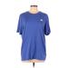 Adidas Active T-Shirt: Blue Activewear - Women's Size Large