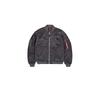 Bomberjacke ALPHA INDUSTRIES "Alpha Industries Men - Bomber Jackets MA-1 Core Summer", Herren, Gr. M, grau (vintage grau), Obermaterial: 100% Nylon, Futter: 100% Nylon, Füllung: 100% Polyester, Jacken