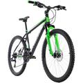 KS CYCLING MTB-Hardtail Mountainbike Hardtail 26 Xtinct, Größe 50 in Schwarz