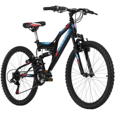 KS CYCLING Spezialfahrrad Kinder-Mountainbike 24'' Zodiac RH 38 cm, Größe 38 in Schwarz