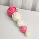 Moule en silicone rose pour bougie bricolage moule en silicone rose fleur mousse gâteau