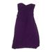 Nicole Miller Cocktail Dress - Party: Purple Solid Dresses - Women's Size 2