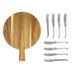 French Home Flatware Set Stainless Steel/Plastic in Blue/Gray/White | 0.75 H x 13 W x 17 D in | Wayfair GRP340