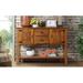 Gracie Oaks Ascalon 48.03" Solid Wood Sideboard in Brown | Wayfair E993A7FC820F41A88CA55F2F4D7045F8