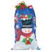 The Holiday Aisle® LED Lighted Festive Snowman Giant Gift Bag, Polyester in Blue | Wayfair D85FE33B19924411B0DDEECCC2C9BB93