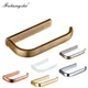 Copper Brass Brushed Toilet Paper Holder Chrome Black White Gold Bathroom Accessories Toilet Tissue