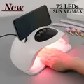 320W UV LED Lamp for Nails 72LEDs Nail Drying Lamp Fast Dry Nail Gel Polish Lamp With LCD Screen