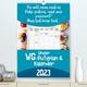 Unser WG-Putzplan & Kalender 2023 (Premium, hochwertiger DIN A2 Wandkalender 2023, Kunstdruck in Hochglanz) - Calvendo
