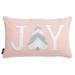 Joy Holiday Tree Pillow Blush Pink - Blush Pink