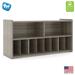 Tot Mate Nursery Daycare Kids Diaper Wall Storage, 46" W x 15" D x 23.5" H