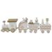 Mini Christmas Wooden Train Toy Kid Home DIY Train Decoration Ornament Christmas Gift For Boys Girls 3-6 Year Old