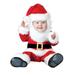 Quealent Boys Childrenscostume Male Big Kid Baby Outfit Boy Boys Outfits Pants Belt Christmas Tops Girls Santa Set Toddler Baby Hat (Red 5-6 Years)