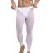 Tiqkatyck Mens Pants Clearance Mens Mesh Breathable Fitness Sraining Tight Pants High Elastic Cycling Pants Mens Workout Pants White S