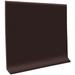 16PACK Roppe 2-1/2 In. x 4 Ft. Brown Vinyl Dryback Wall Cove Base