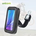 Untoom Supporto per telefono per moto Specchietto retrovisore per moto Supporto per manubrio Supporto per scooter Borsa impermeabile per moto Supporto per telefono cellulare