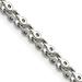 Solid Chisel Stainless Steel Polished Fancy Link Chain - 22