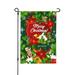 Merry Christmas Garden Flag Vertical Double Sized Yard Outdoor Decoration 12.5 X18