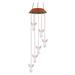 Christmas Clearance! VWRXBZ Solar Color Changing LED Angel Wind Chimes Home Garden Yard Decor Light Lamp